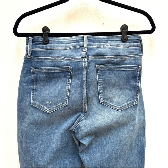 NYDJ Marilyn Straight Jeans Cool Embrace Denim Classic Medium Wash Romance 6P - Picture 8 of 16